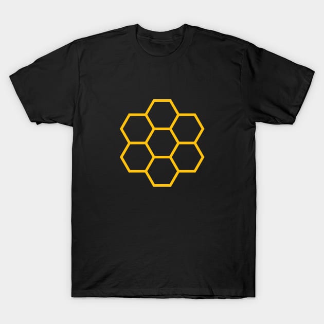 Beehive Honeycomb T-Shirt by avperth